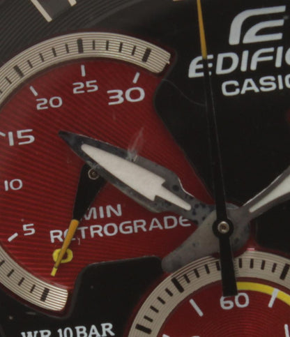 CASIO 腕時計 エディフィス EDIFICE クオーツ ブラック EF-521DJ メンズ カシオ