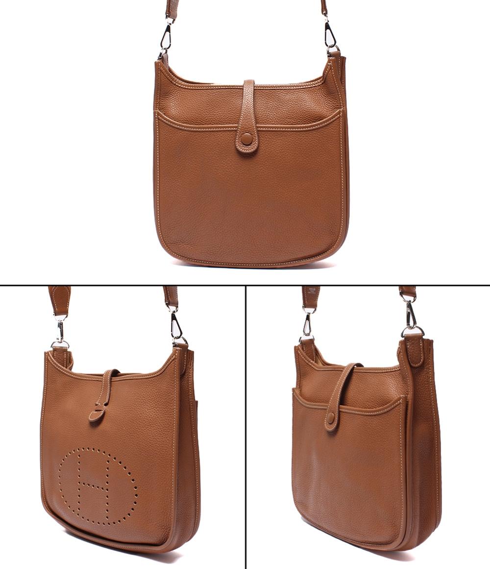 HERMES ショルダーバッグ シルバー金具 □N刻印 肩掛け 斜め掛け
