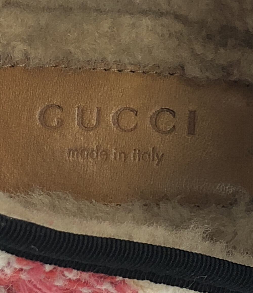 グッチ  ホースビット ムートン ローファー スリッポン     575850 G1270 9145 レディース SIZE 36 1/2 (M) GUCCI