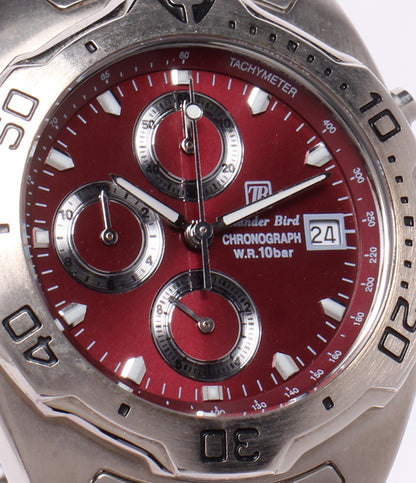 CITIZEN 腕時計 サンダーバード Thunder Bird クオーツ レッド メンズ シチズン