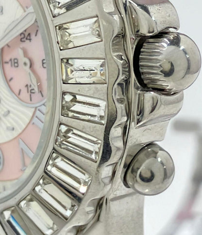 フォリフォリ 腕時計 クオーツ ピンク WF7A019BE レディース Folli Follie