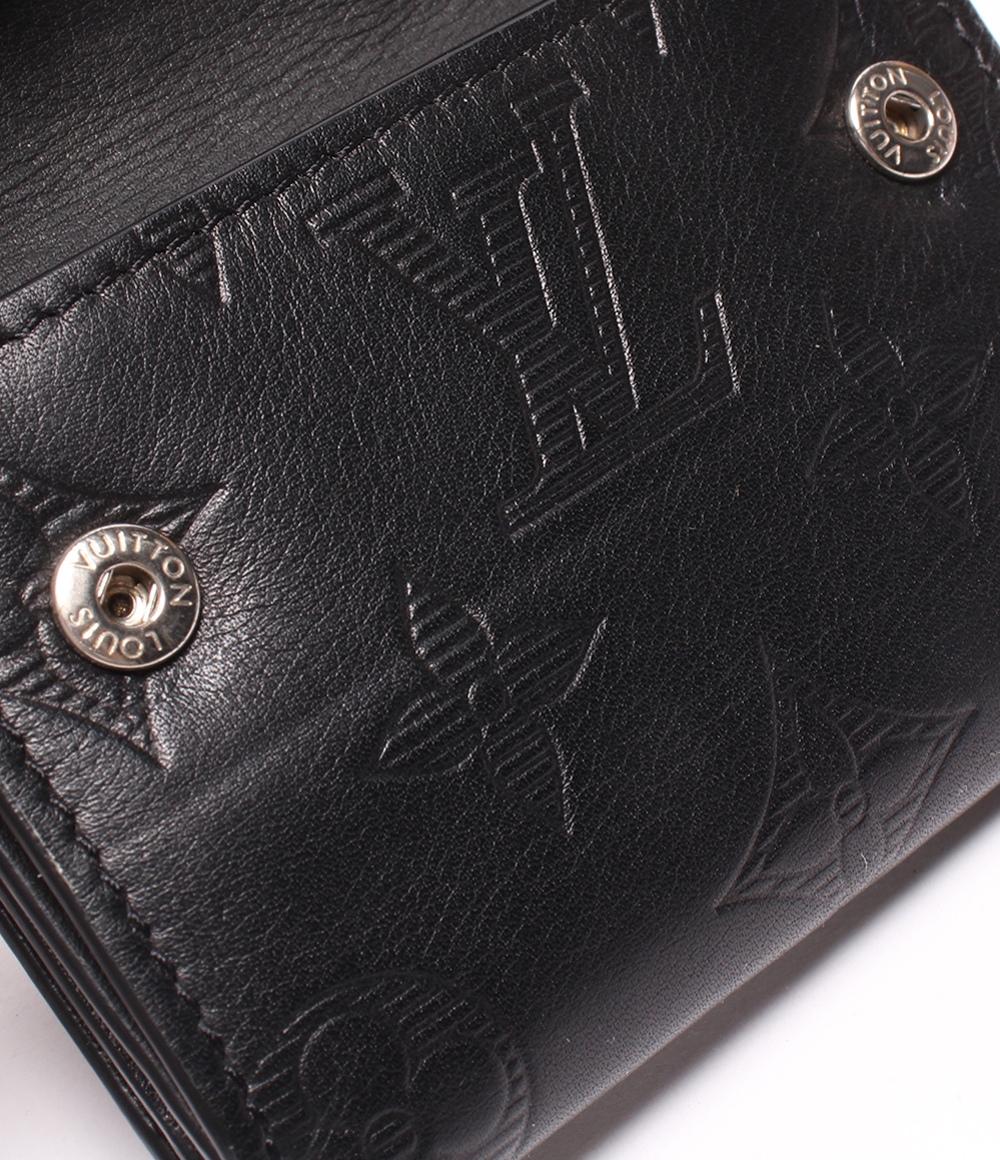 ルイヴィトン 三つ折りコンパクト財布 ディスカバリー モノグラムシャドウ M67631 レディース LOUIS VUITTON