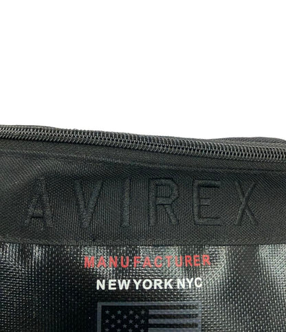 AVIREX ウエストバッグ ボディバッグ ポリエステル ターポリン SH2018 メンズ アヴィレックス