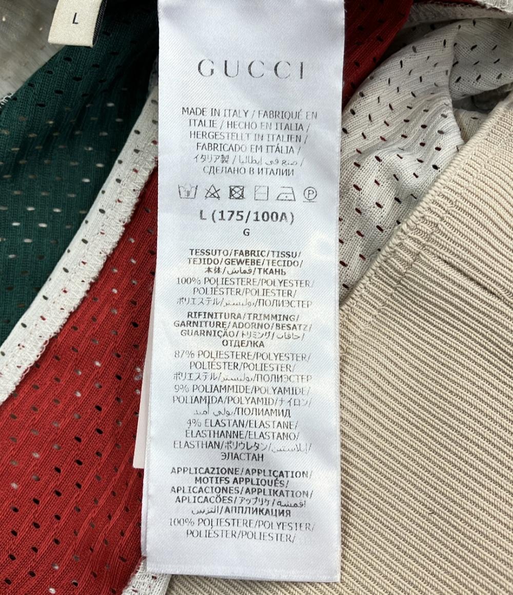 美品 GUCCI メッシュジャケット ブルゾン RM201 TZC HIN81W メンズ SIZE L グッチ