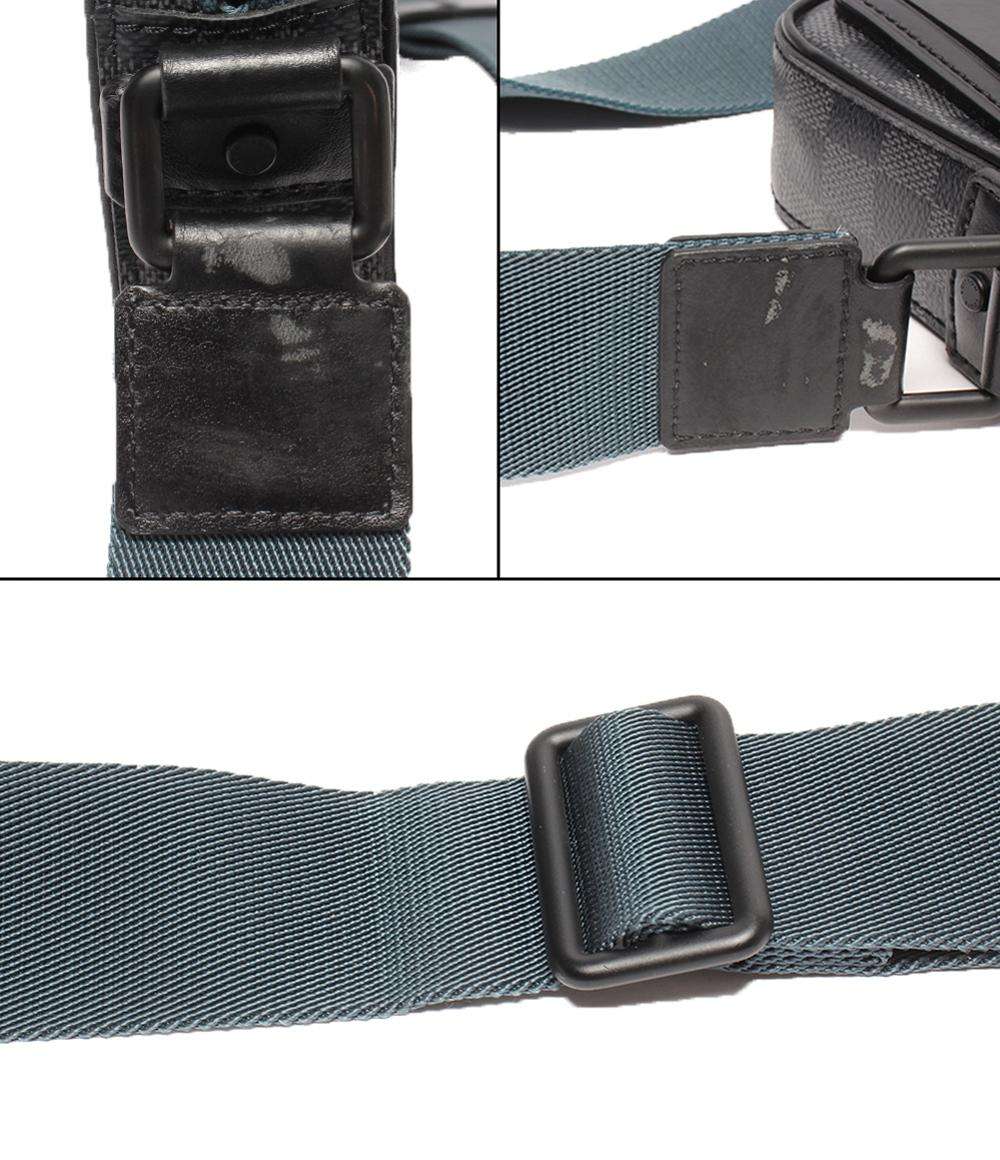 ルイ・ヴィトン ショルダーバッグ 斜め掛け アルファ メッセンジャー ダミエ グラフィット N40188 メンズ LOUIS VUITTON