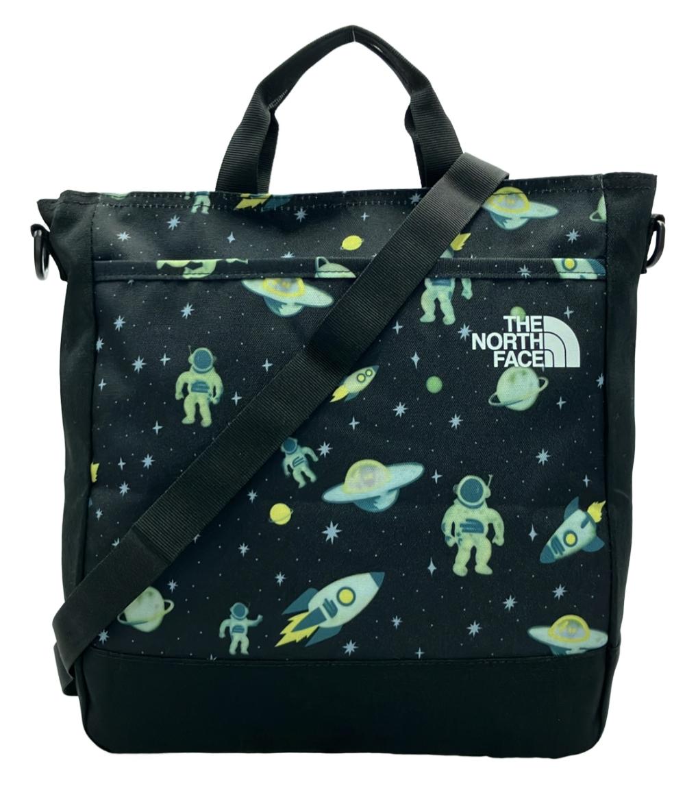 美品 ザ・ノースフェイス 2wayハンドバッグ ショルダーバッグ 宇宙 NM2DN02V レディース THE NORTH FACE