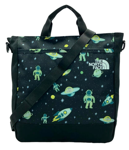 美品 ザ・ノースフェイス 2wayハンドバッグ ショルダーバッグ 宇宙 NM2DN02V レディース THE NORTH FACE