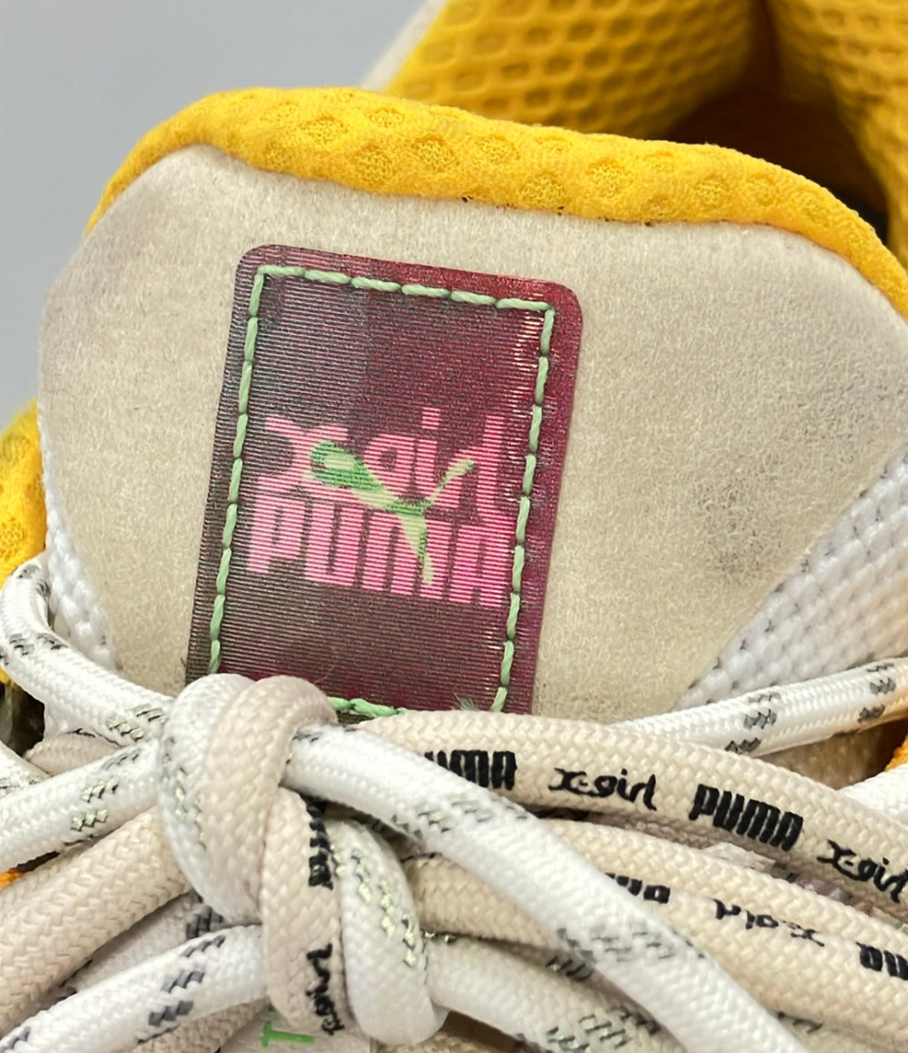 PUMA X-girl ローカットスニーカー RS-FAST 382849-01 レディース SIZE 24.5 プーマ エックスガール