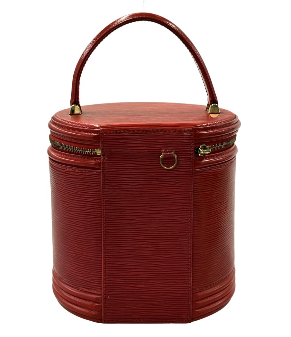 訳あり LOUIS VUITTON ハンドバッグ バニティバッグ カンヌ エピ