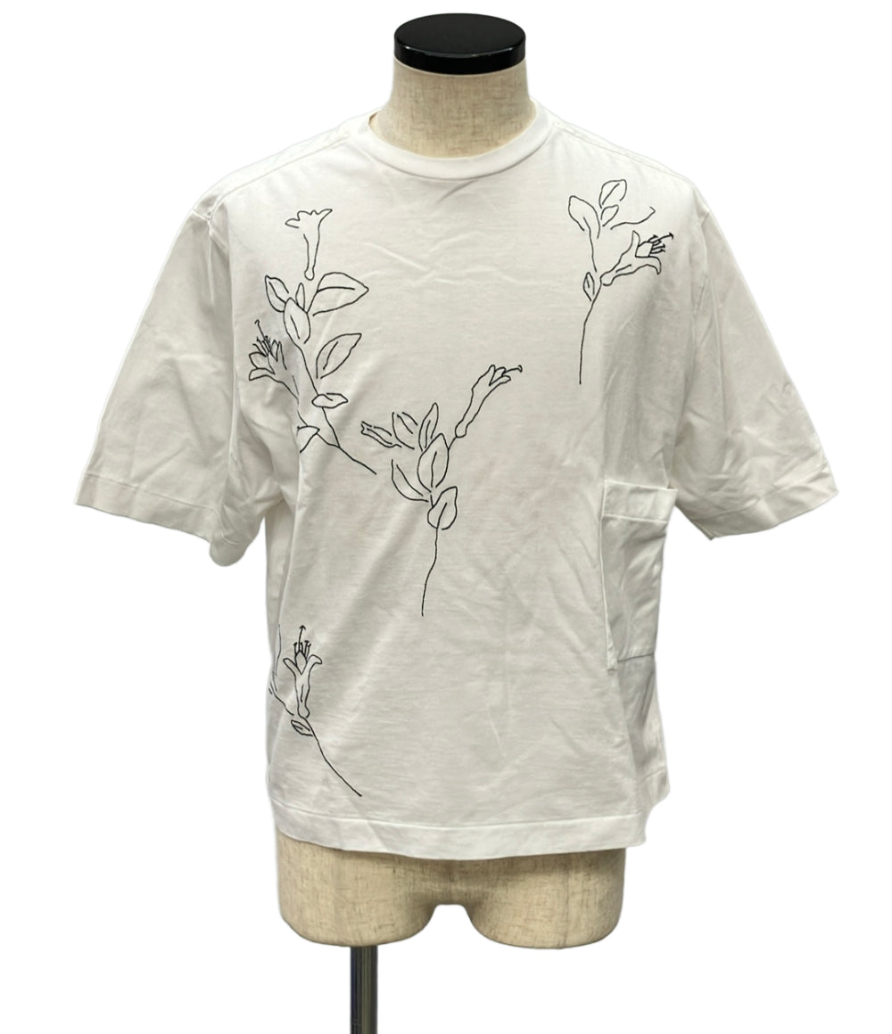 TANAKA 半袖Tシャツ26SS オーバーサイズ THE BOXY TEE (EMBROIDERY) メンズ ユニセックス SIZE XS タナカ