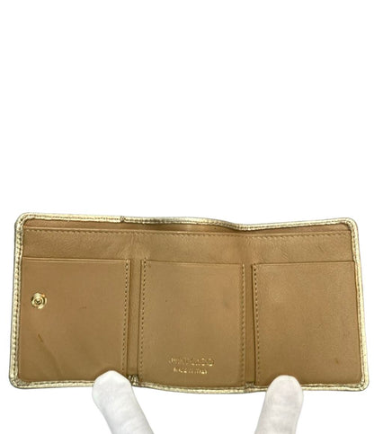 Jimmy Choo 三つ折り財布 レザー レディース ジミーチュウ