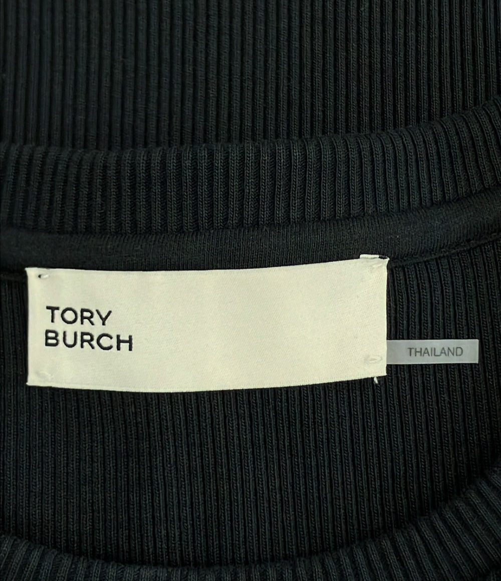 Tory Burch 半袖  コットン リブTシャツ 170886 レディース SIZE S トリーバーチ