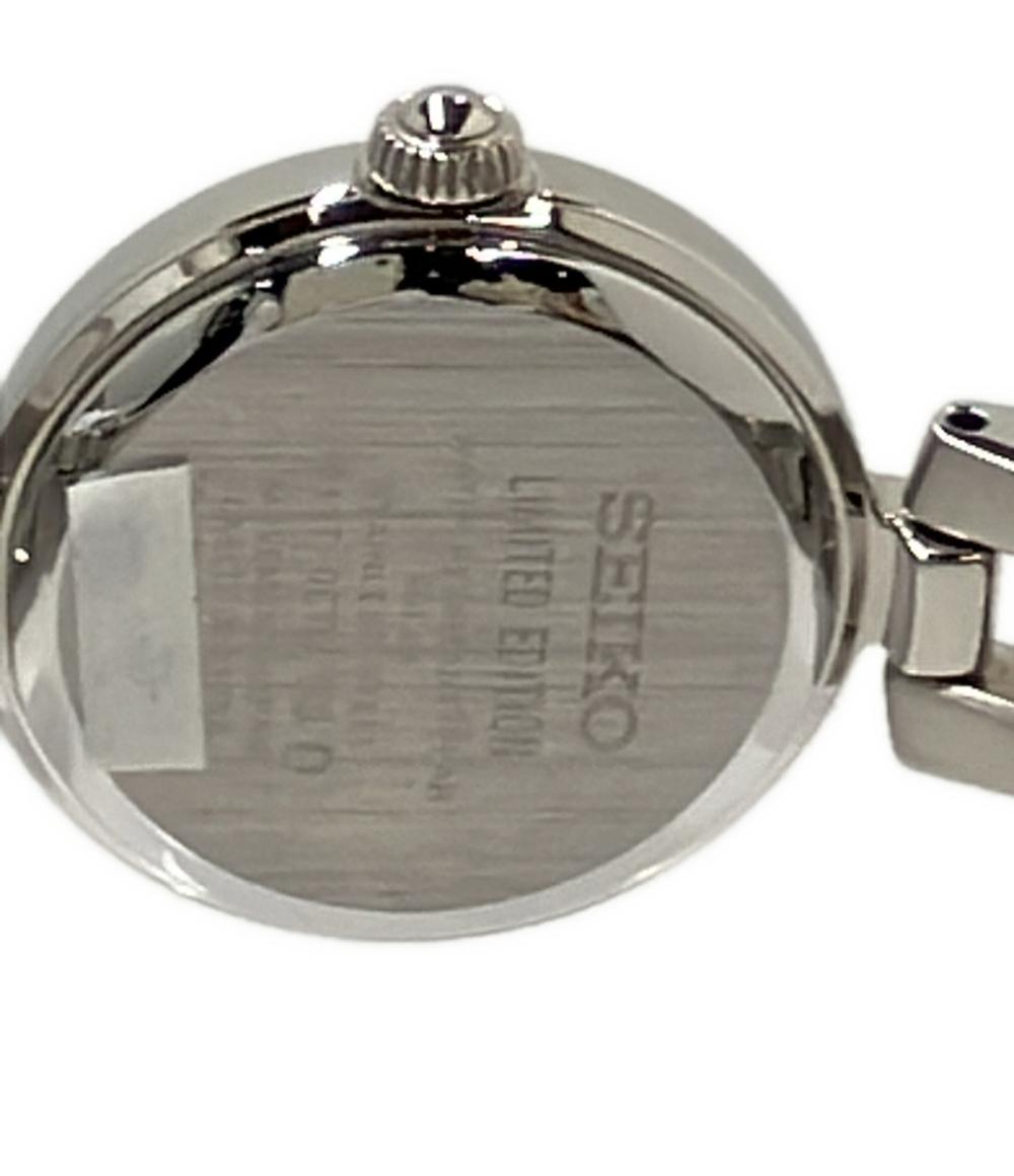 美品　SEIKO　セイコー　V117　ブラック　シルバー　ソーラー　レディース 美品 SEIKO 腕時計 ソーラー V117-0CT0 レディース セイコー – Rehello