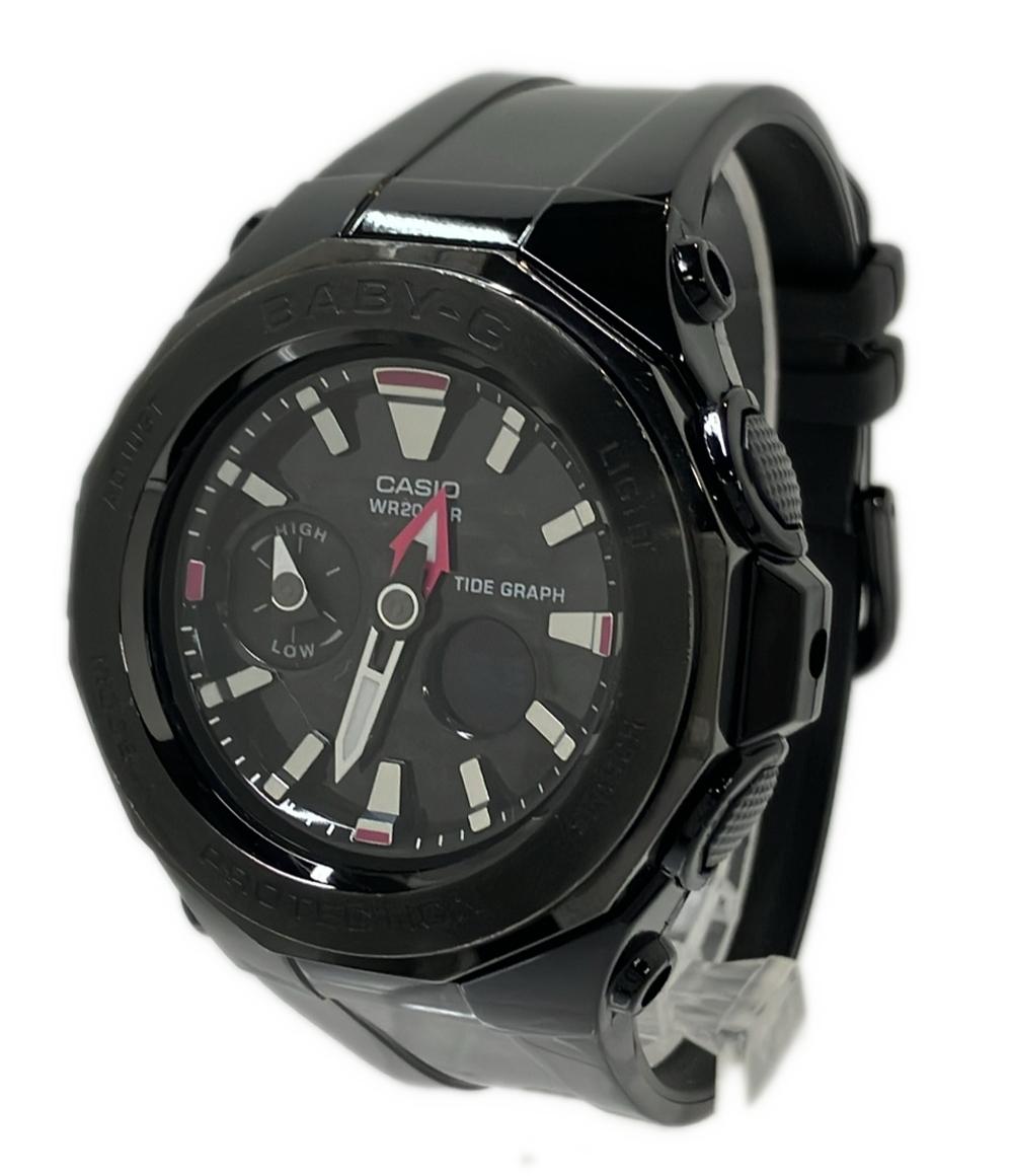 CASIO 腕時計 Baby-G クオーツ ブラック BGA-225G レディース メンズ カシオ