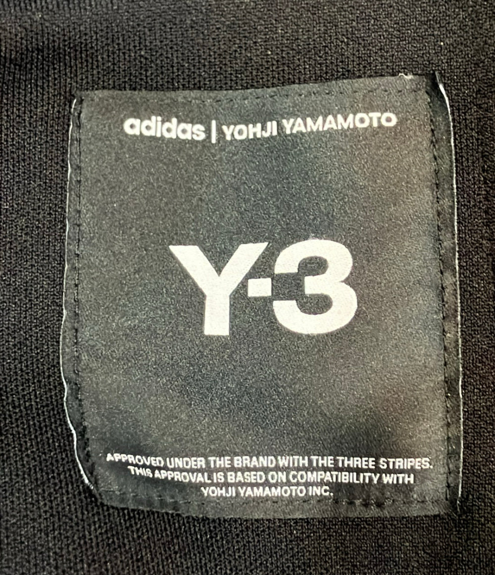 Y-3 ワイドパンツ ストライプス トラックパンツ オープンヘム タグ付き