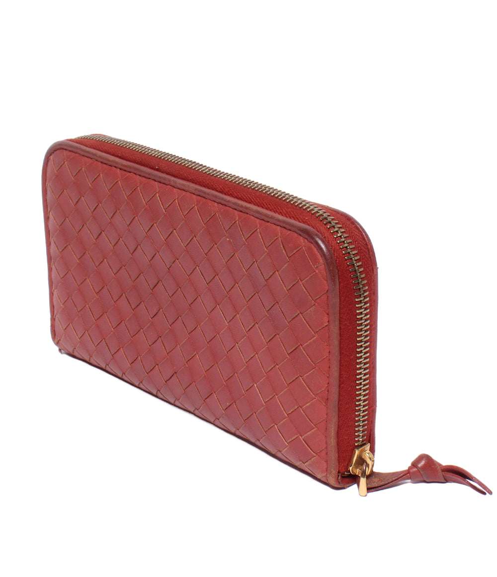 BOTTEGA VENETA ラウンドファスナー長財布 イントレチャート 114076 レディース メンズ ボッテガ・ヴェネタ