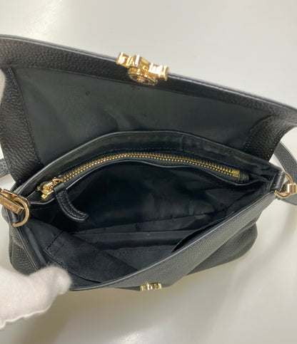 美品 agnes b. ショルダーバッグ 斜め掛け レザー レディース アニエスベー