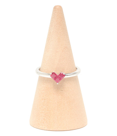 美品 STAR JEWELRY リング 指輪 K18 ルビー0.25ct レディース SIZE 9号 スタージュエリー