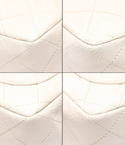 CHANEL チェーンショルダーバッグ 肩掛け 斜め掛け ゴールド金具 シングルチェーン シングルフラップ ミニマトラッセ ラムスキン 1番台 レディース