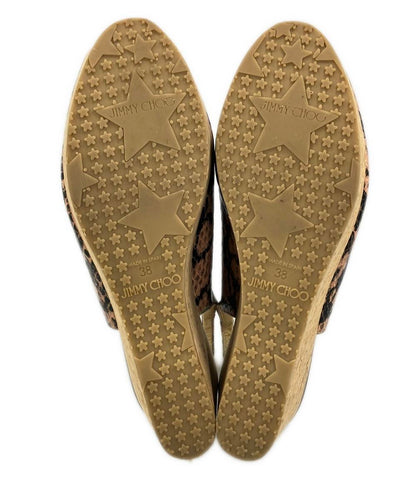ジミーチュウ ウェッジソールサンダル レディース SIZE 38 (XL) Jimmy Choo