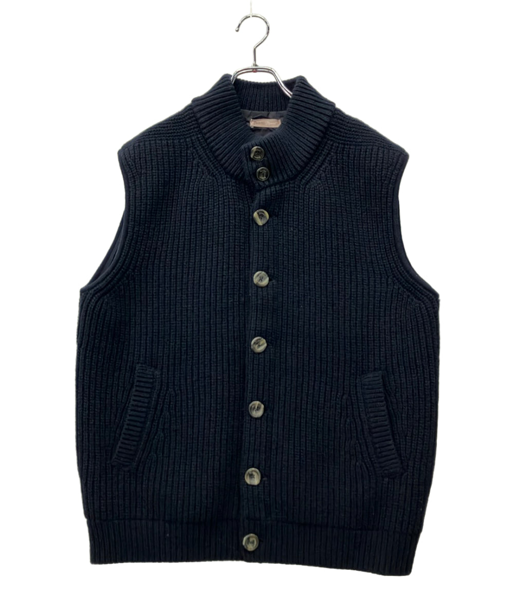Herno リブニットベスト MC009UR-70048-9200 メンズ SIZE 54 (XXL) ヘルノ
