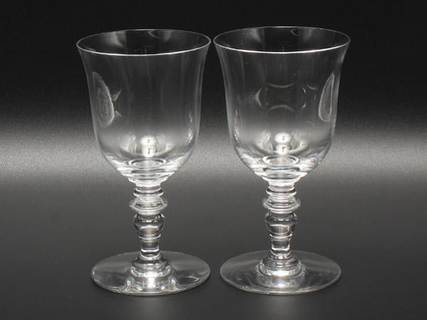 美品 バカラ ワイングラス 2点セット ペア Baccarat