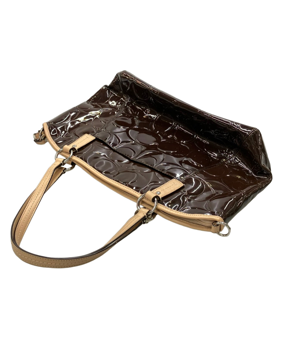 COACH 2WAY トートバッグ ショルダーバッグ 斜め掛け シグネチャー F25188 レディース コーチ