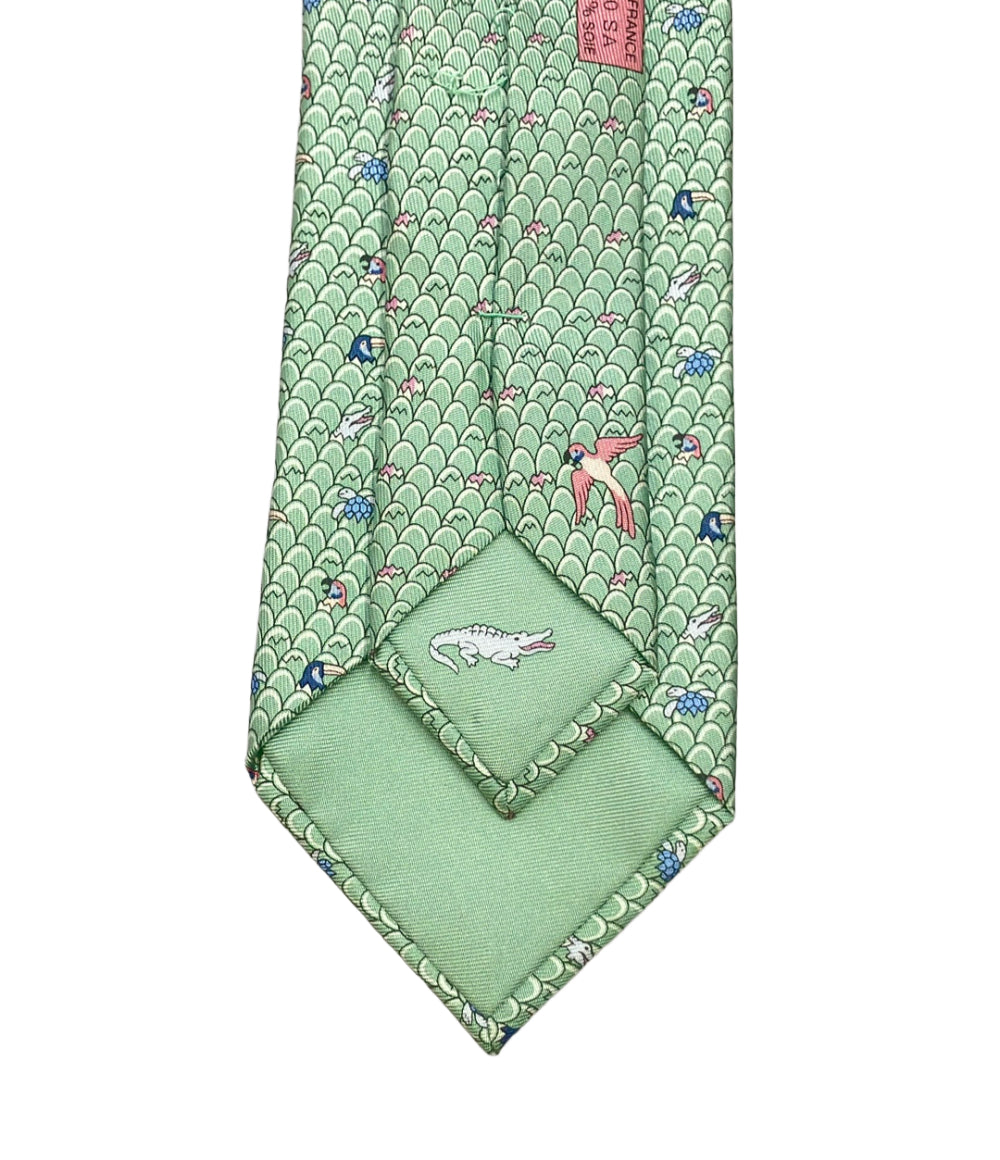 HERMES ネクタイ シルク100% メンズ エルメス