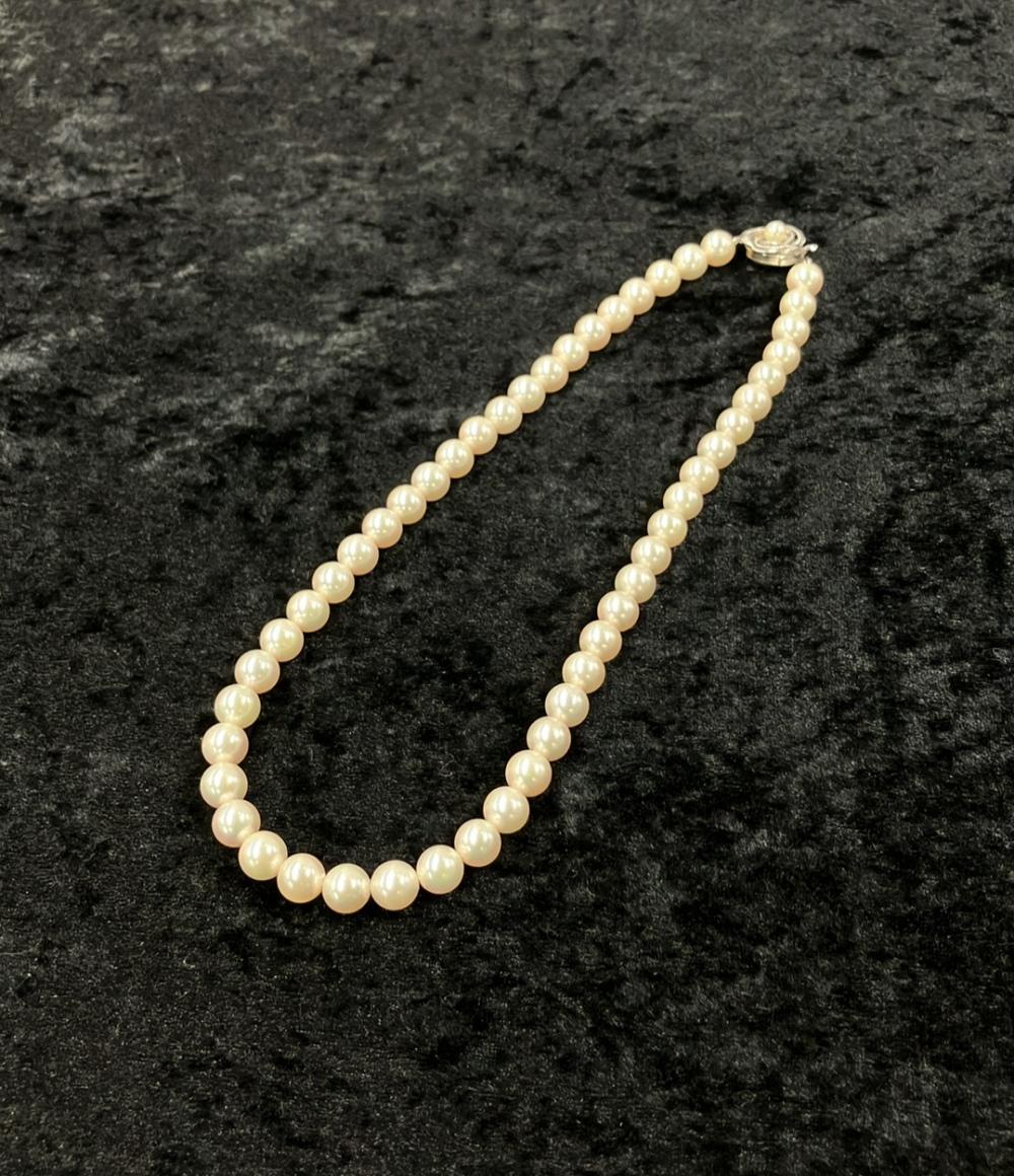 ネックレス SV パール 8.0-8.5mm レディース