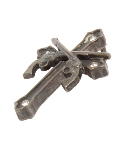 Nemesis ペンダントトップ SV925 クロスモチーフ ピストルモチーフ メンズ ネメシス