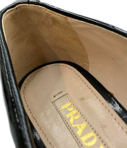 PRADA エナメルローファー 1D736E レディース SIZE 38 (25cm) プラダ