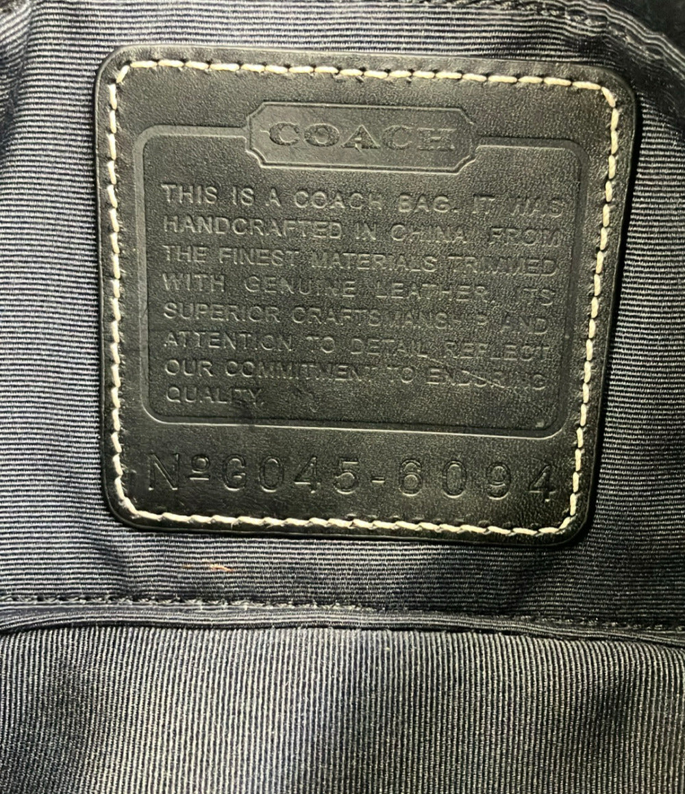 美品 COACH ハンドバッグ シグネチャー 6094 レディース コーチ