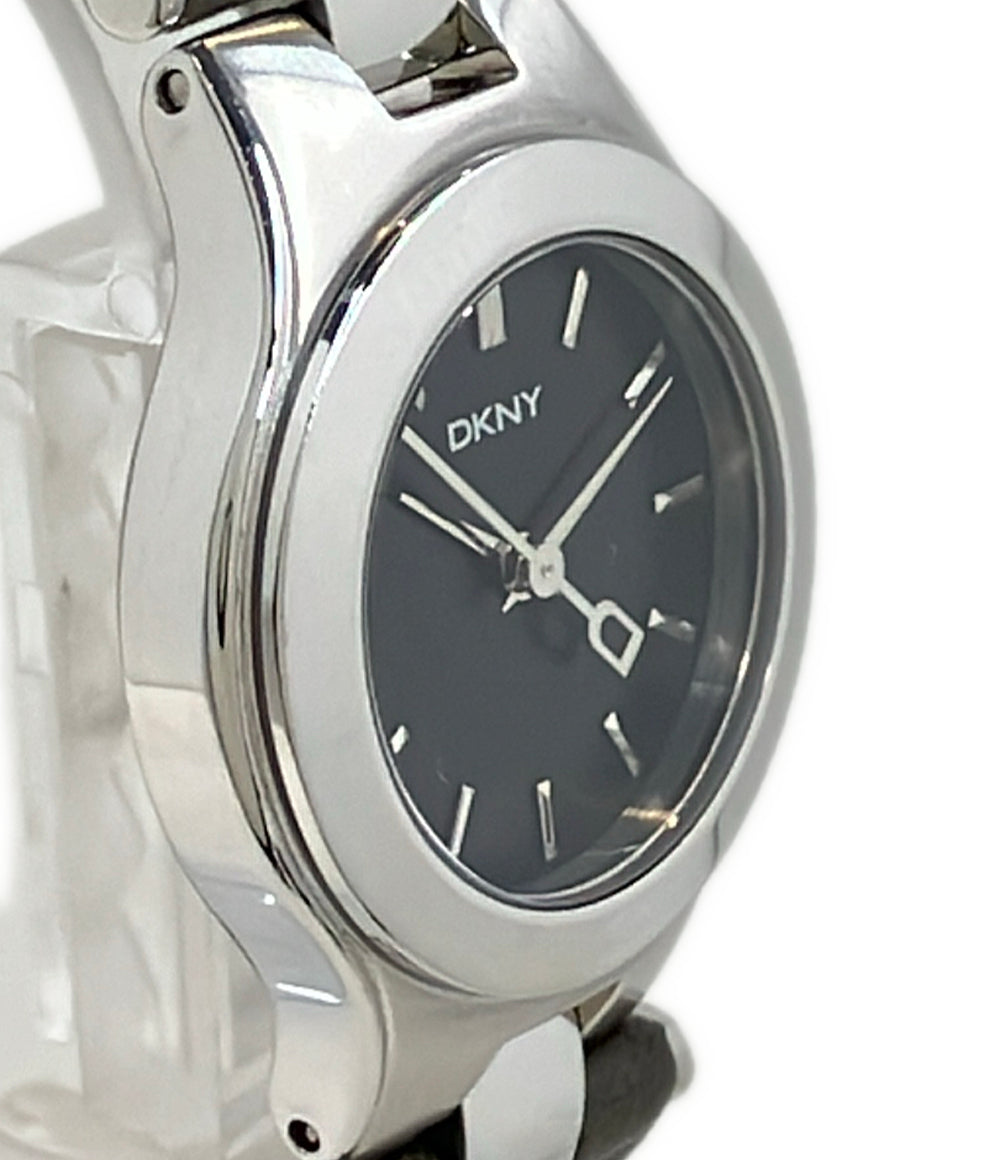 DKNY 腕時計 クオーツ ブラック NY-8635 レディース ディーケーエヌワイ