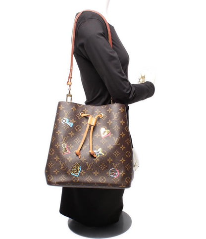 LOUIS VUITTON ショルダーバッグ 肩掛け 斜め掛け ナオノエ モノグラム ラブロック M44369 レディース ルイ・ヴィトン