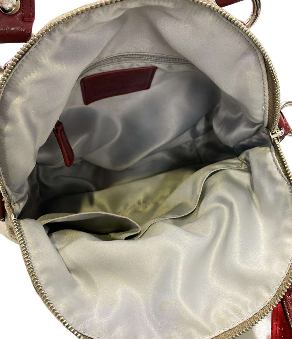 COACH 2WAY ハンドバッグ ショルダーバッグ 斜め掛け ラージシグネチャー F21713 レディース コーチ