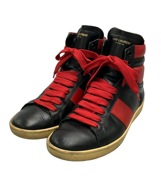 SAINT LAURENT PARIS ハイカットスニーカー メンズ SIZE 41.5 サン