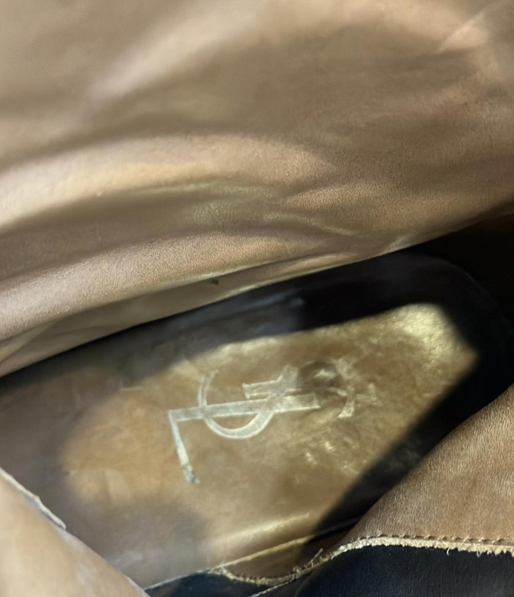 YVES SAINT LAURENT ショートブーツ サイドジップ メンズ SIZE 41 (26cm) イヴ・サンローラン