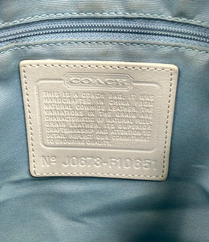 COACH ショルダーバッグ ドット柄 ミニシグネチャー F10651 レディース コーチ
