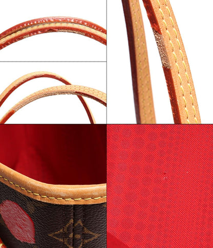 ルイ・ヴィトン トートバッグ LV × YK ネヴァーフル MM 草間彌生 モノグラム ペインティッドドット M46381 レディース LOUIS VUITTON