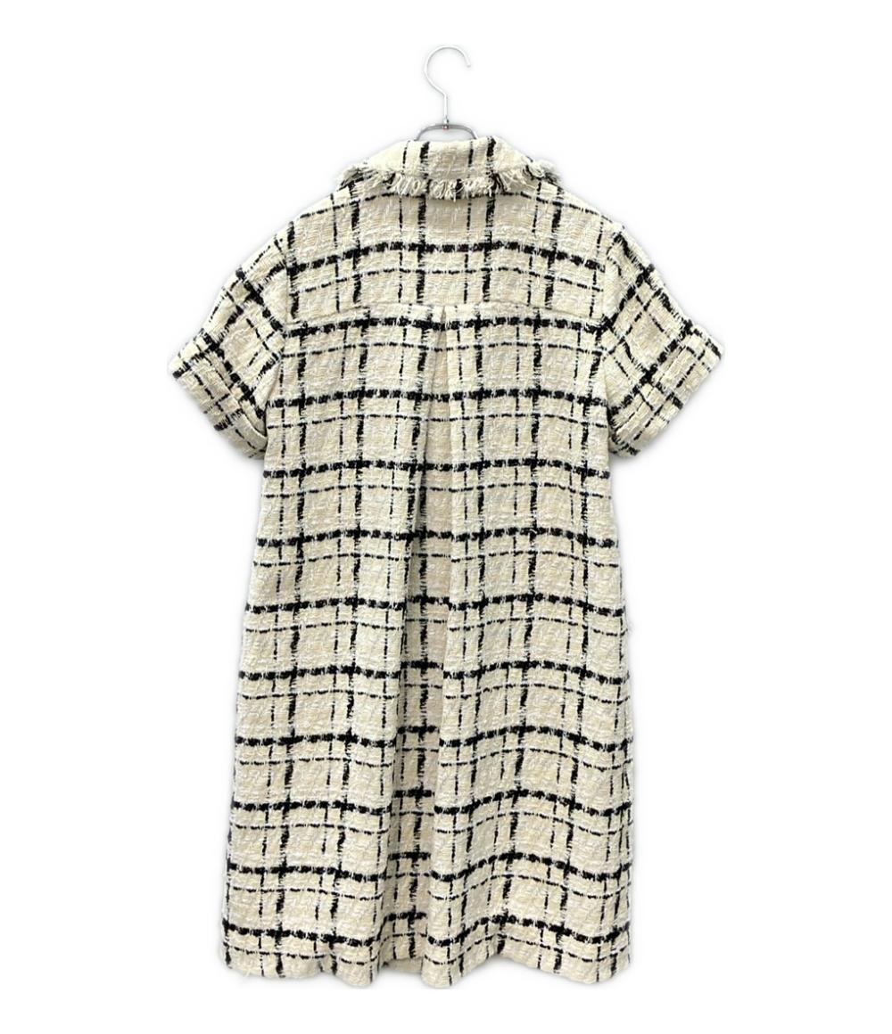 グレースコンチネンタル 半袖ツイードコートドレス レディース SIZE 36 (S) GRACE CONTINENTAL