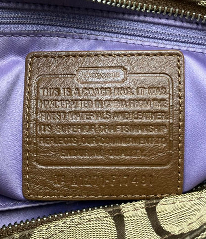 COACH ショルダーバッグ 斜め掛け ラージシグネチャー F17491 レディース コーチ