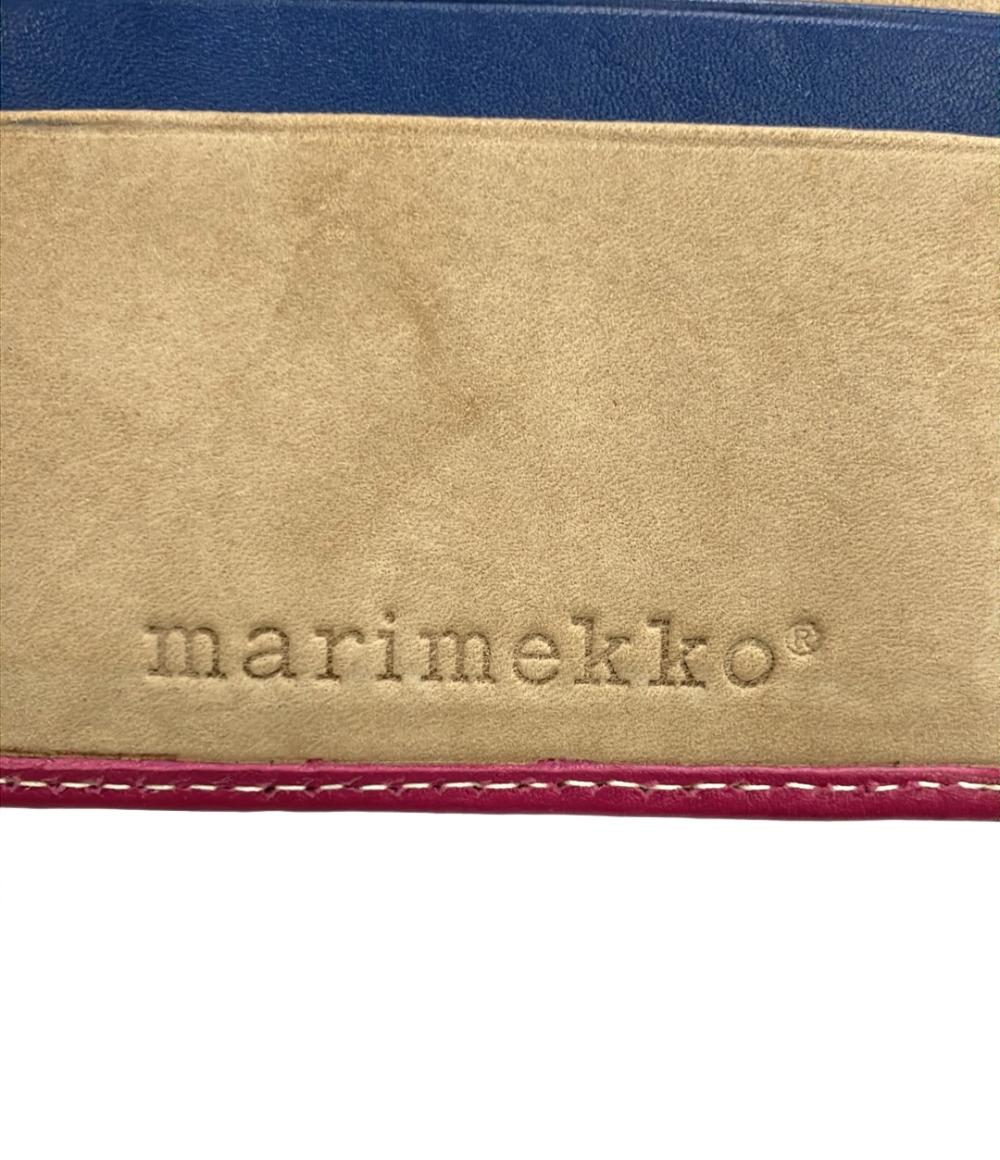 マリメッコ 二つ折り札入れ財布 パスケース レディース marimekko