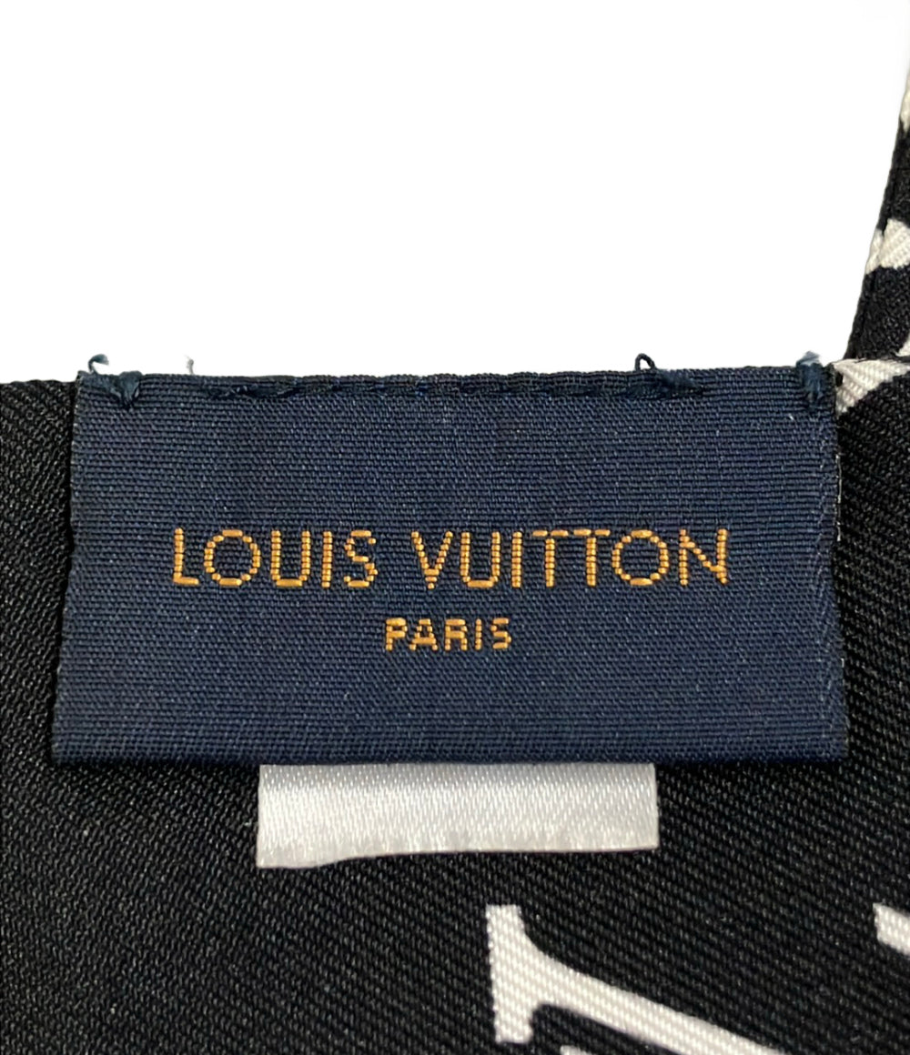 LOUIS VUITTON スカーフ シルク100% バンドー モノグラム コンフィデンシャル M78656 レディース ルイ・ヴィトン