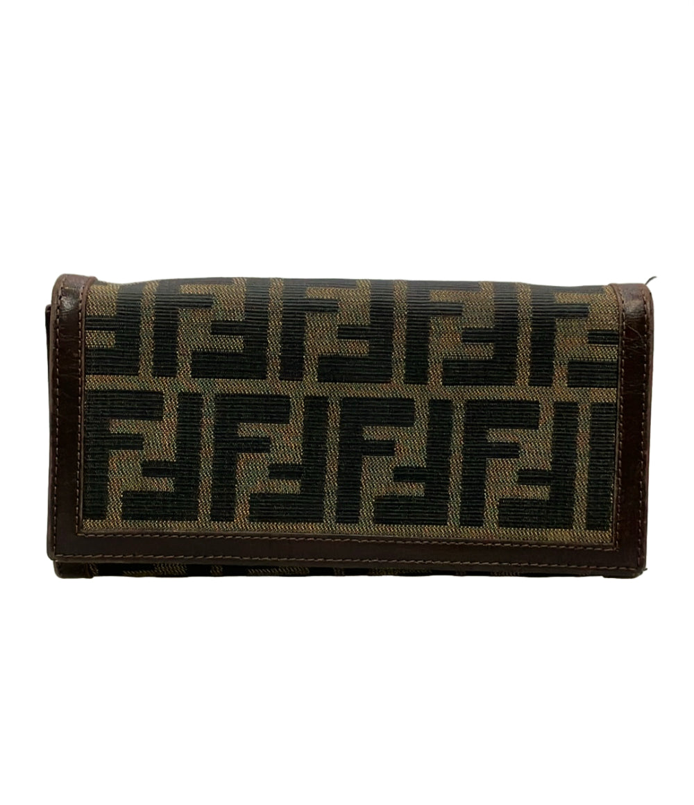 FENDI 長財布 ズッカ レディース メンズ フェンディ