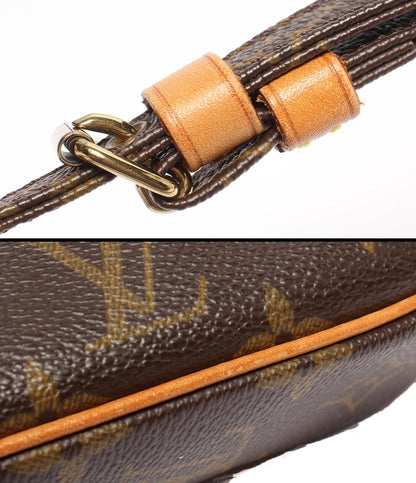 LOUIS VUITTON ショルダーバッグ 斜め掛け モノグラム ポシェット・マルリーバンドリエール M51828 レディース ルイ・ヴィトン