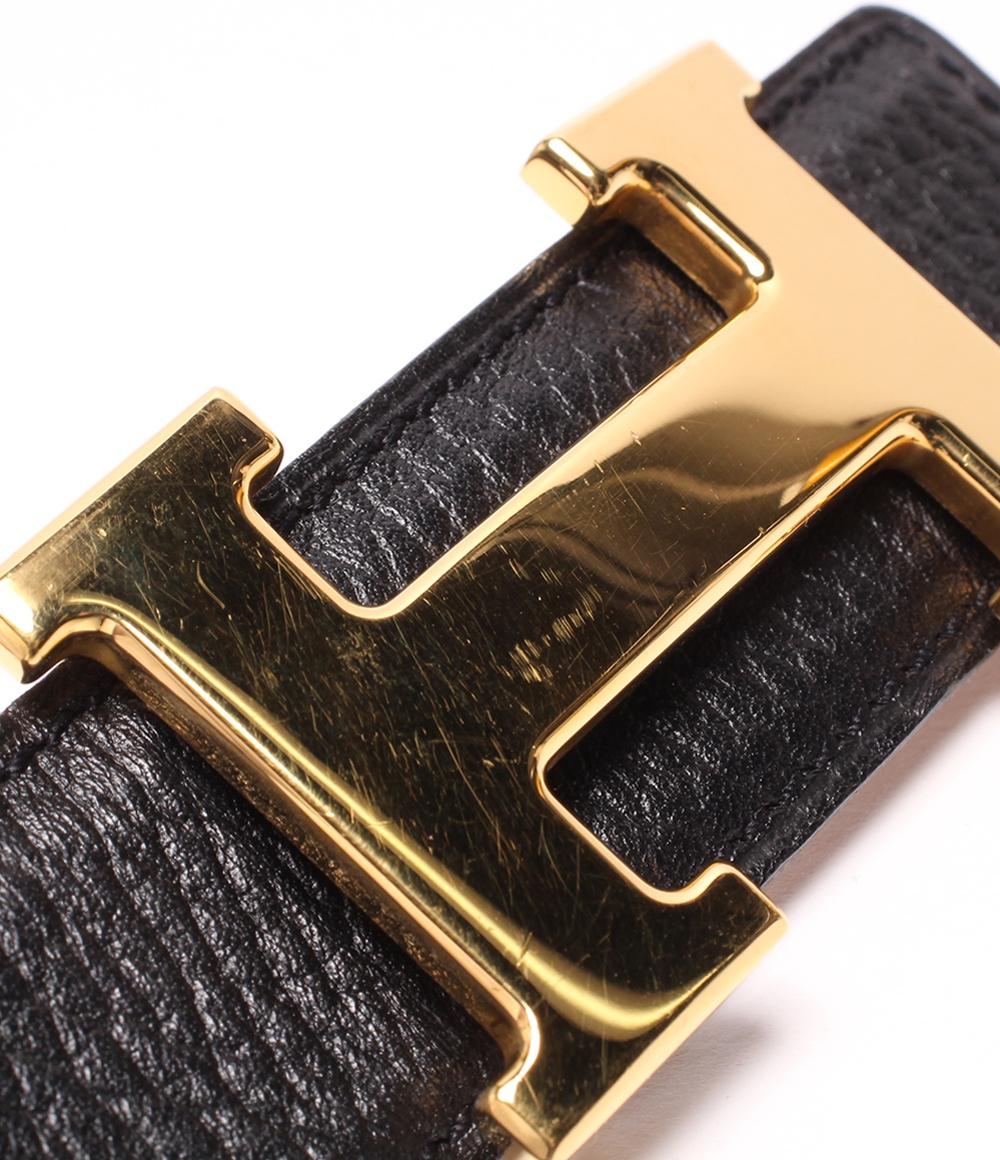 エルメス ベルト Hバックル ゴールド金具 □B刻印 コンスタンス レディース HERMES