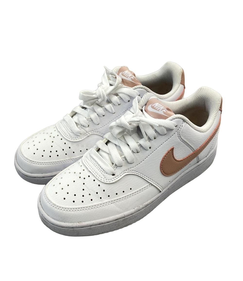 NIKE ローカットスニーカー コート ビジョン ネクスト ネイチャー DH3158-102 レディース SIZE 23.5 (M) ナイキ