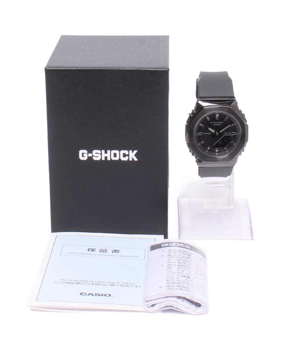 CASIO 腕時計 メタルカバード G-SHOCK クオーツ ブラック メンズ カシオ