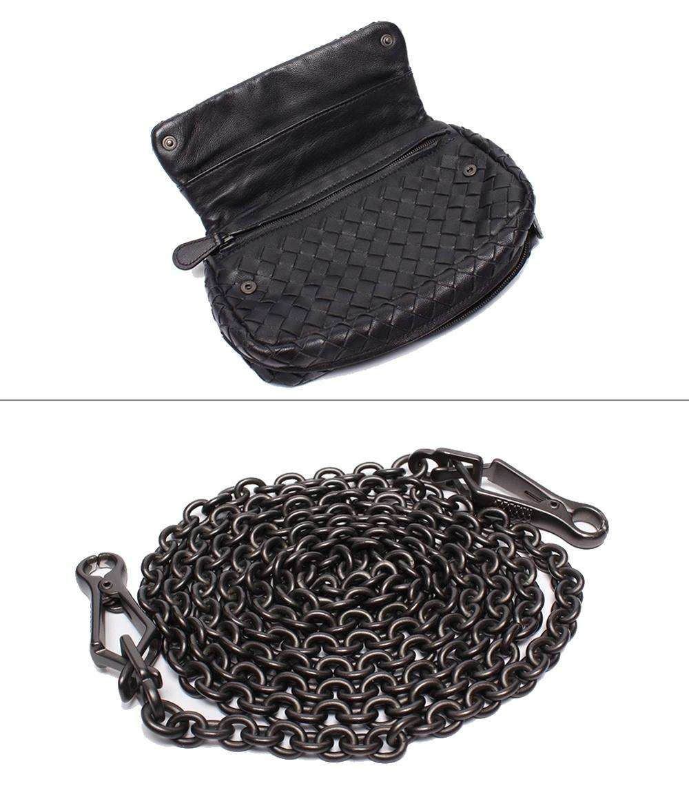 BOTTEGA VENETA チェーンショルダーバッグ イントレチャート レディース ボッテガ・ヴェネタ