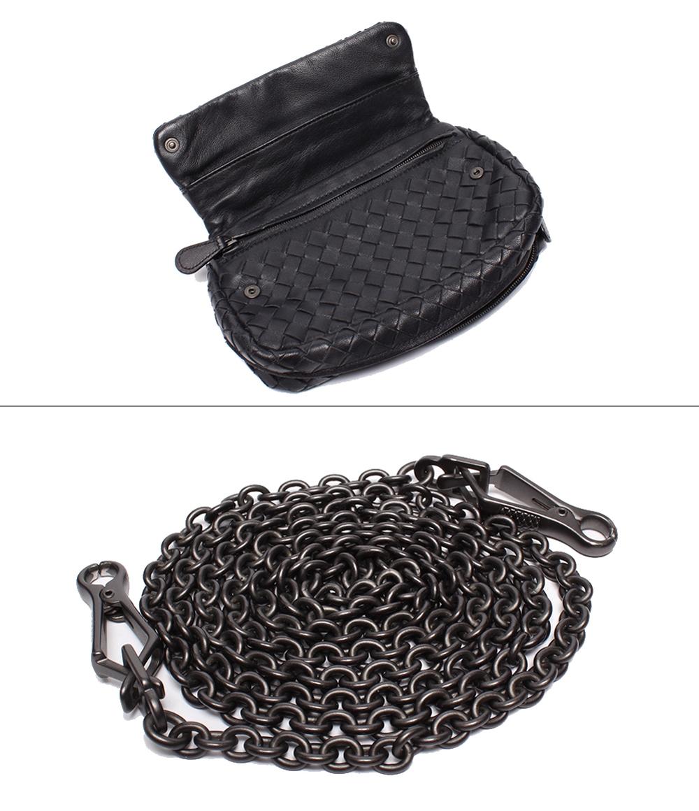 BOTTEGA VENETA チェーンショルダーバッグ イントレチャート レディース ボッテガ・ヴェネタ